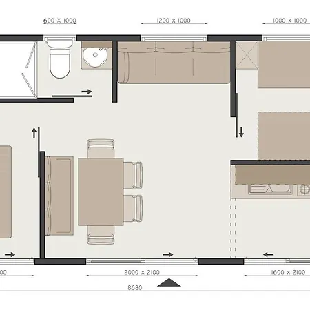 Mobile Kmz Appartement Selce